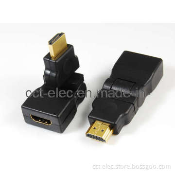 HDMI F To HDMI M Adaptor (Rotary)